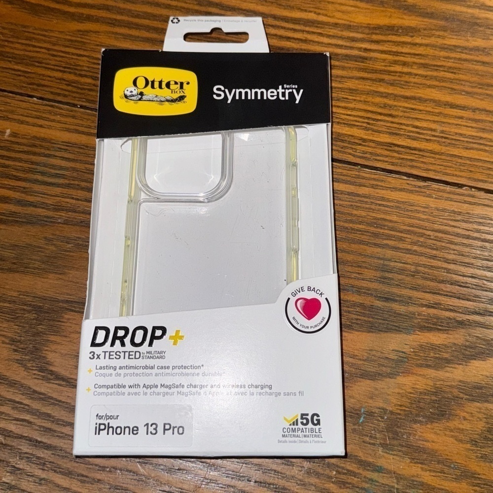 OTTERBOX Fitted Case/Skin for Apple iPhone 13 Pro Clear
